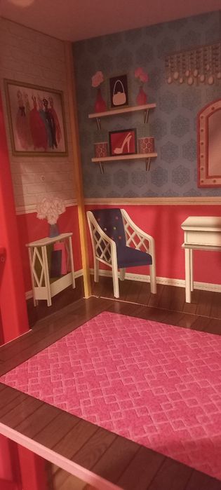 Casa das Barbies em madeira