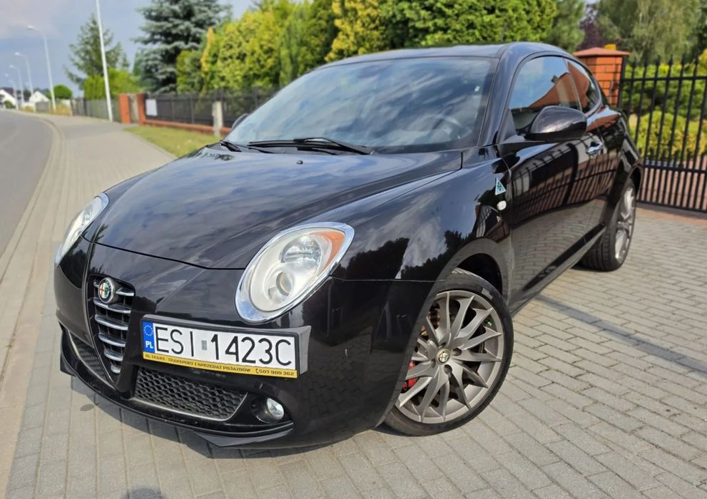 Alfa Romeo Mito 1.4 TJet_TURBO_155KM_AluFelgi 18_Brembo_Grzane Fotele