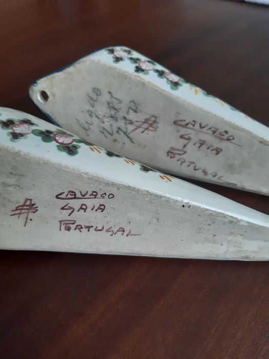 Vasos de parede Cavaco (Portugal) séc. XX