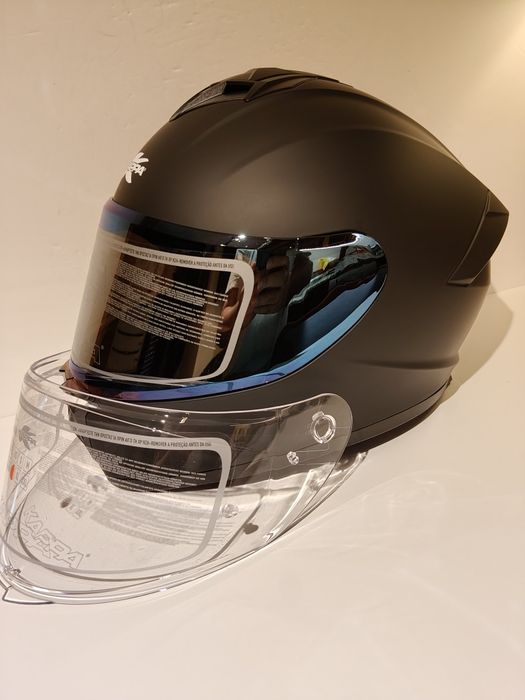 Capacete Integral Kappa "leve" c/viseira escura incluida mota scooter