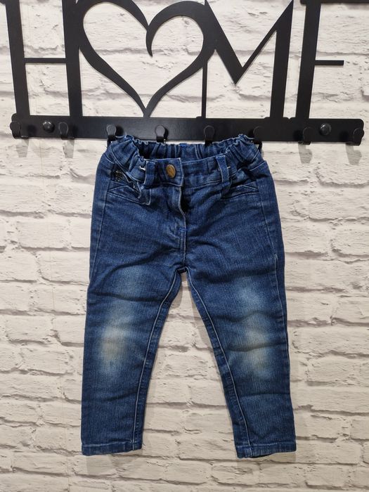 Spodnie jeansowe gumka