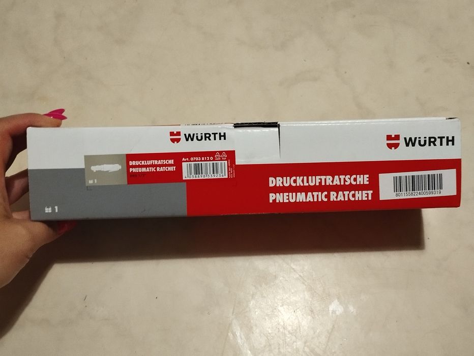 WURTH Wkrętarka Pneumatyczna Udarowa DRS 1/2"