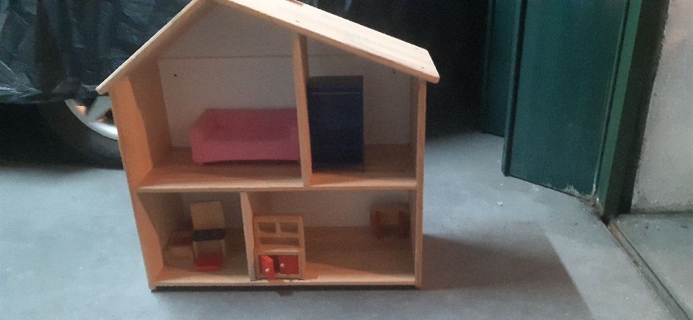 Casinha de madeira para meninas brincar