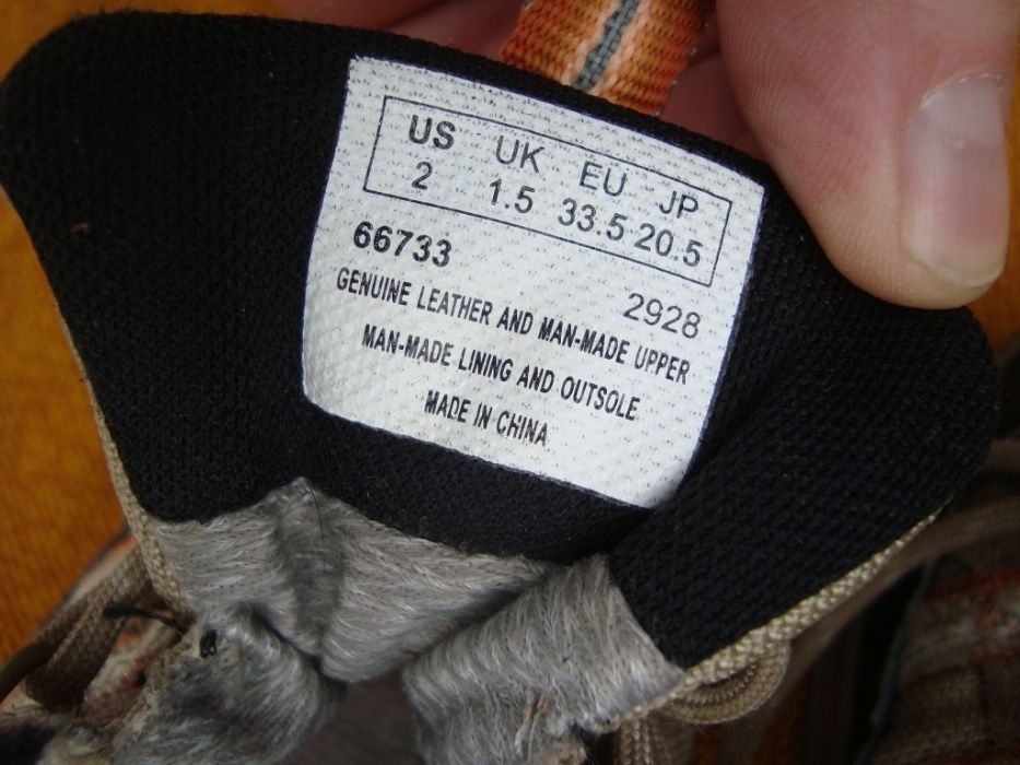 buty terkkingowe Timberland roz 33- 20.5 cm-Extra