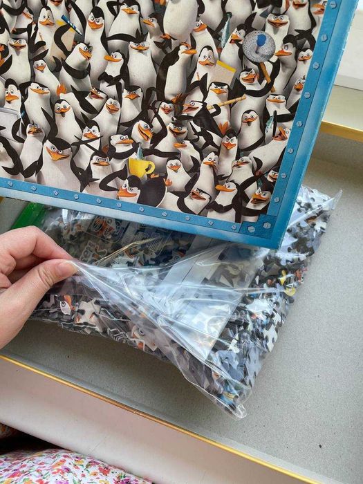 Пазли Clementoni, Impossible puzzle, The Penguins of Madagascar - 1000 шт