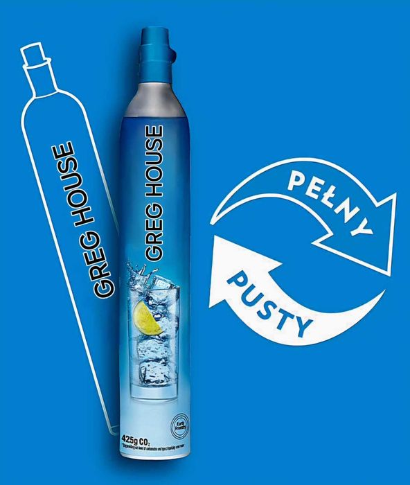 STRZEPCZ Soda Stream SodaStream gaz CO2