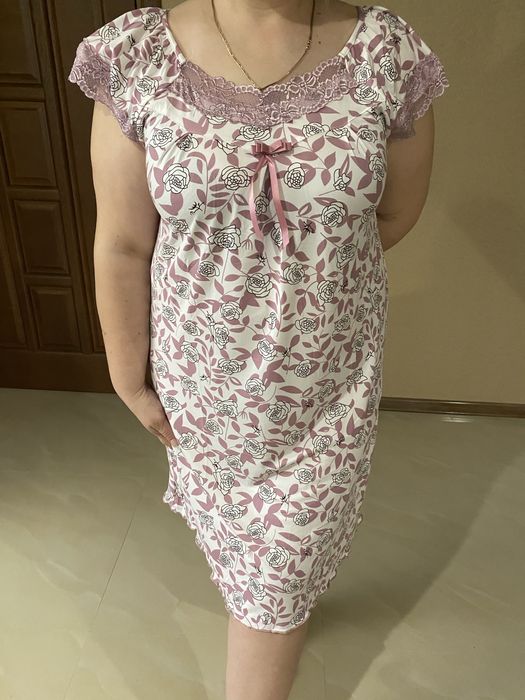 Нічна сорочка ночнушка жіноча 50 52 56 58