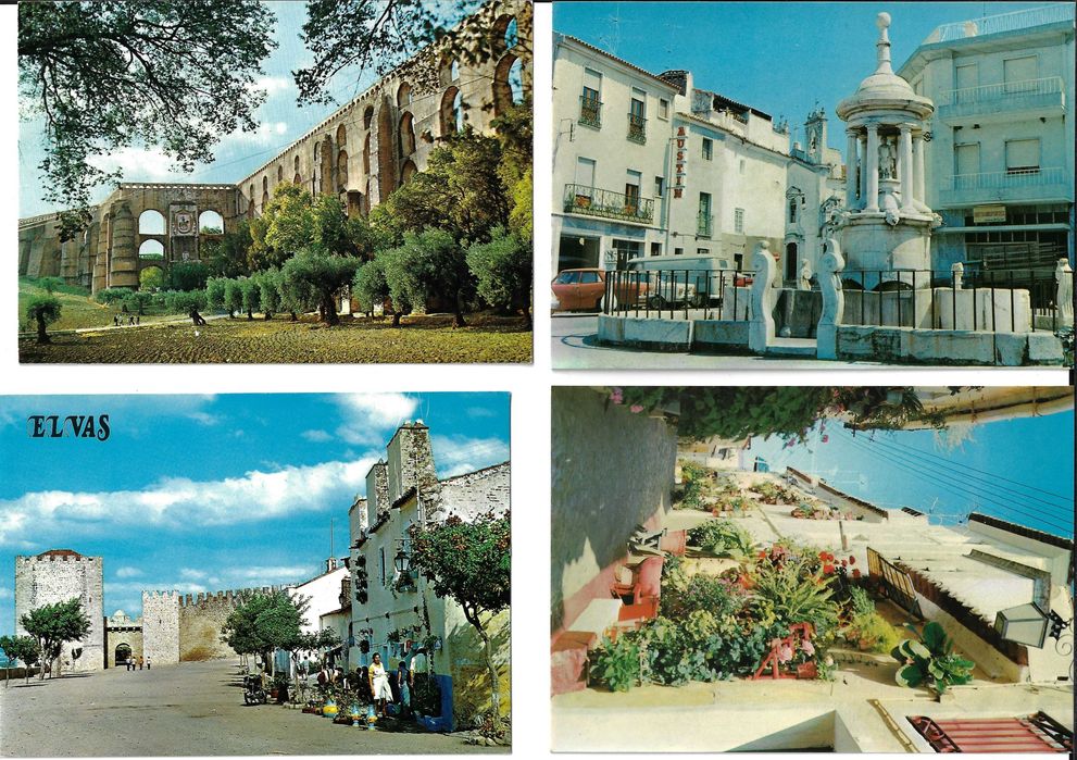 Elvas - 14 Postais não Escritos