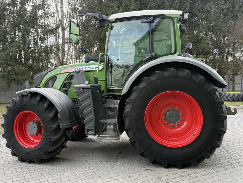 Fendt 720 s4 tuz wom tur rtk z Niemiec scr