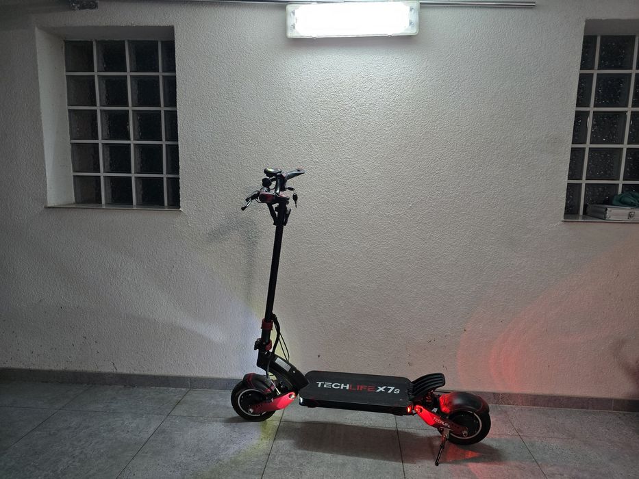 Hulajnoga Techlife x7s  przebieg 194km