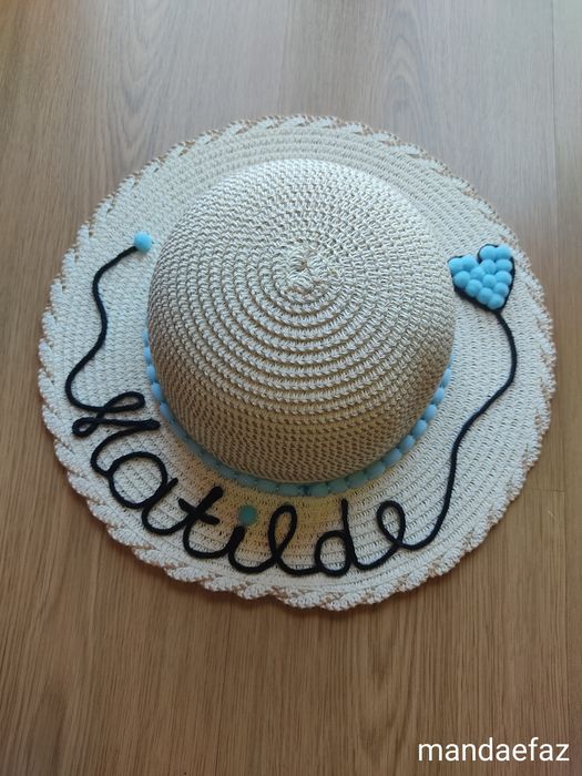 Chapéus nome personalizado