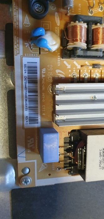 Płyta zasilająca t-con telewizora Samsung