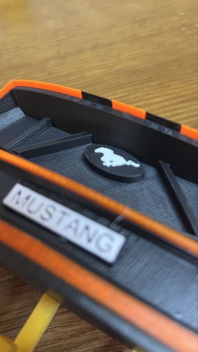 Mustang porta-chaves