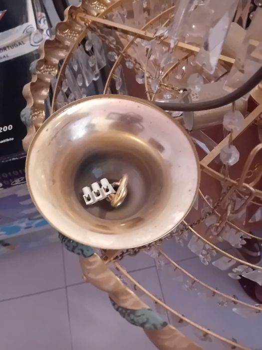 Candeeiro sala antigo - excelente estado