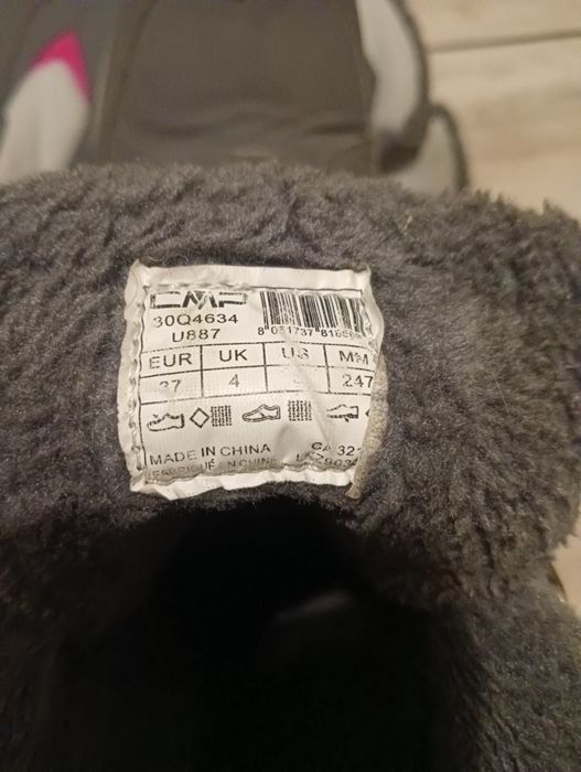 Buty śniegowce 37 ma
