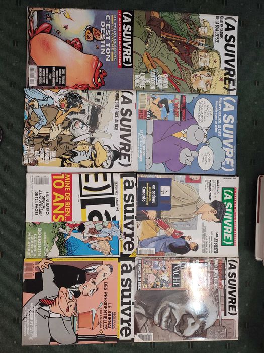 Lote 23 Revistas BD Francesas A Suivre