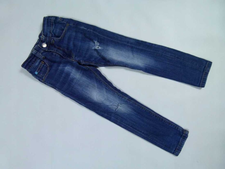 Next spodnie skinny jeans dziury 5 lat 110 cm