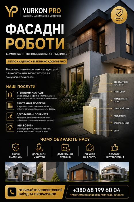 Утеплення Будинків під ключ