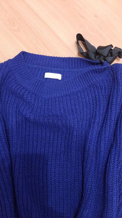 Sweter szafirowy l/xl