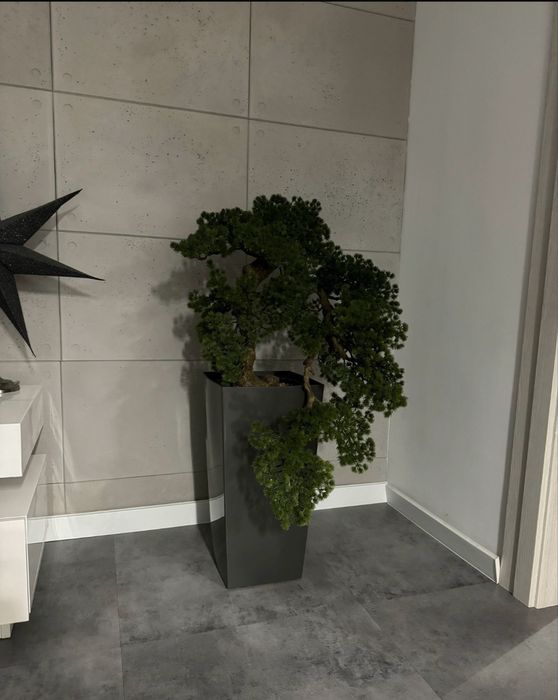 Sztuczne drzewko Modrzew Bonsai Larch Han-Kengai 90 cm