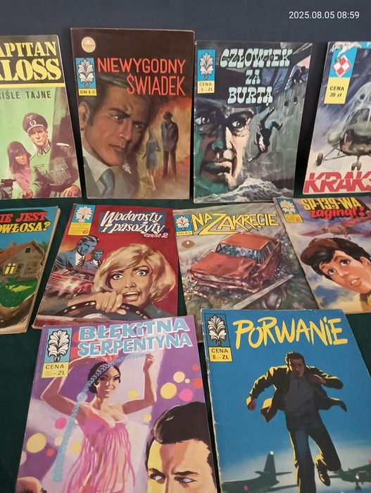 Komiksy kapitan Kloss i inne