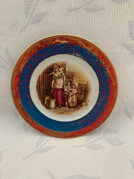 3 pratos decorativos Limoges