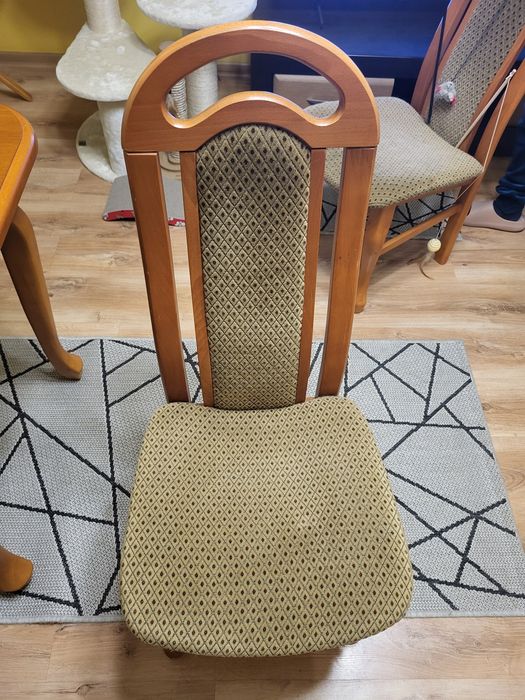 Stół drewniany składany