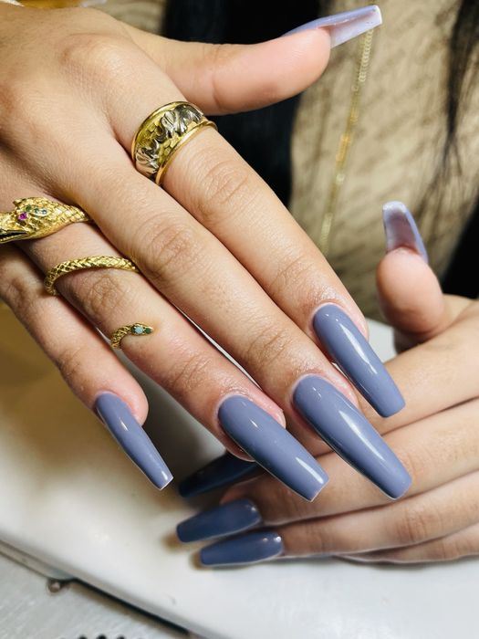 Unhas gel e acrilica