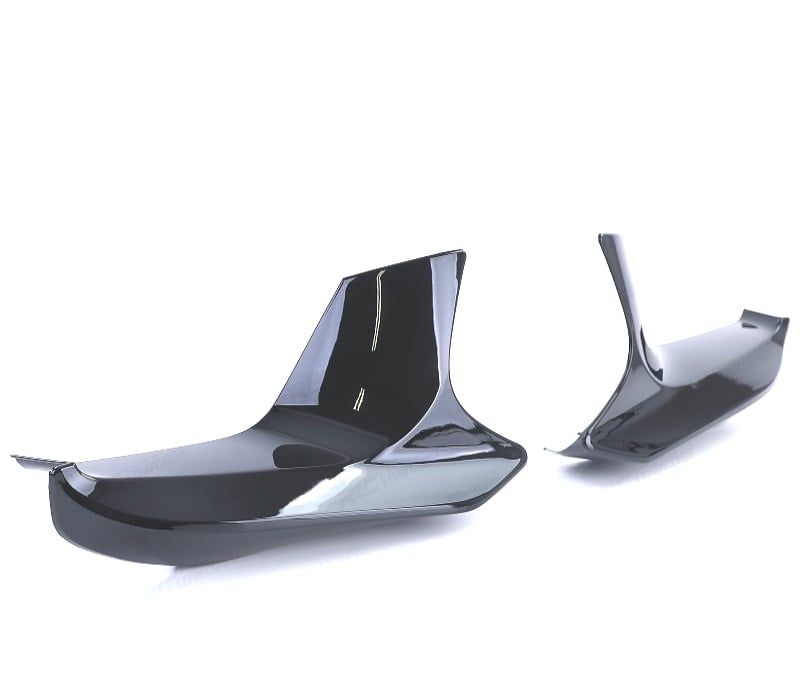 SPLITTERS PARA-CHOQUES FRONTAL BMW G30 G31 17-20 LOOK M5 PRETO BRILHANTE