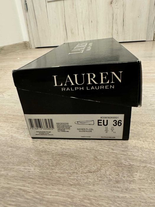 Baleriny buty Ralph Lauren 36
