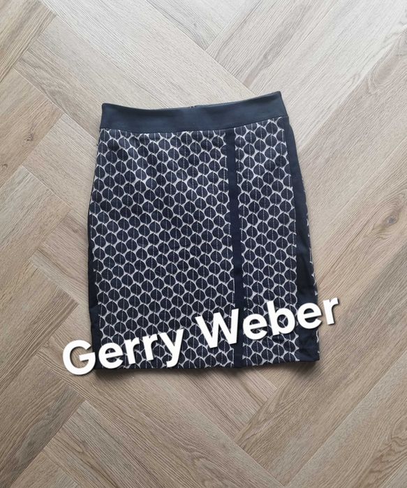 Ołówkowa elegancka spódnica do kolan L 40 mini spódniczka elegancka