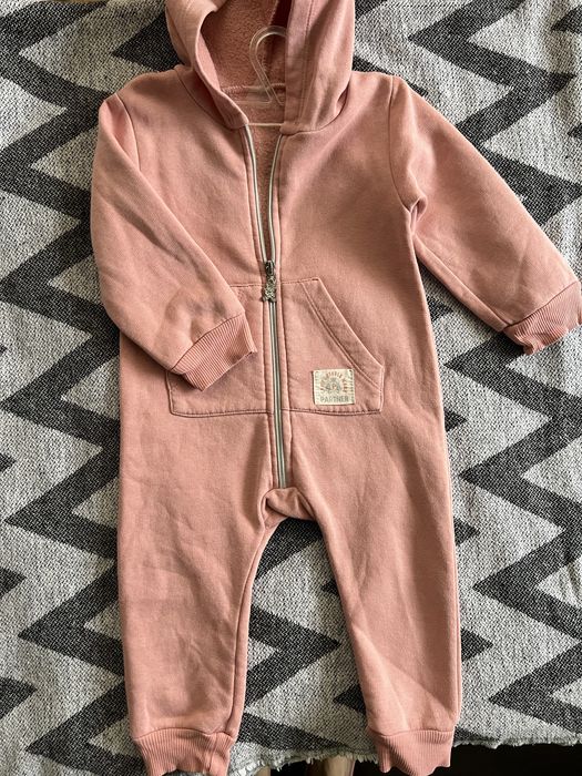 Ромпер теплий рожевий 80 р