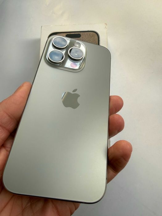 iPhone 15 Pro, Natiral Titanium, 128 GB