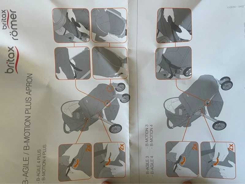 Śpiworek Britax do wózka B-agile , B-motion