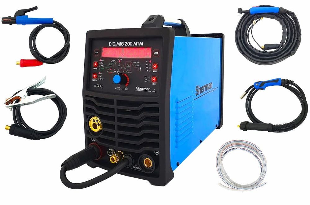 Spawarka 3w1 Mig/Mag Tig Mma Sherman digimig 200 MTM Puls Synergia