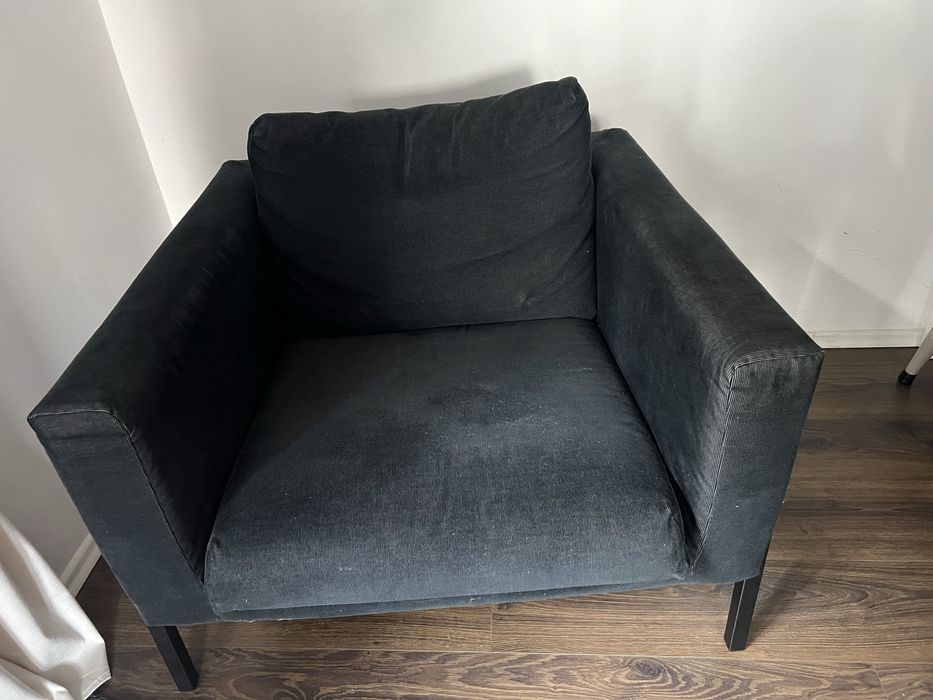 Sofa pufa fotel kpl.