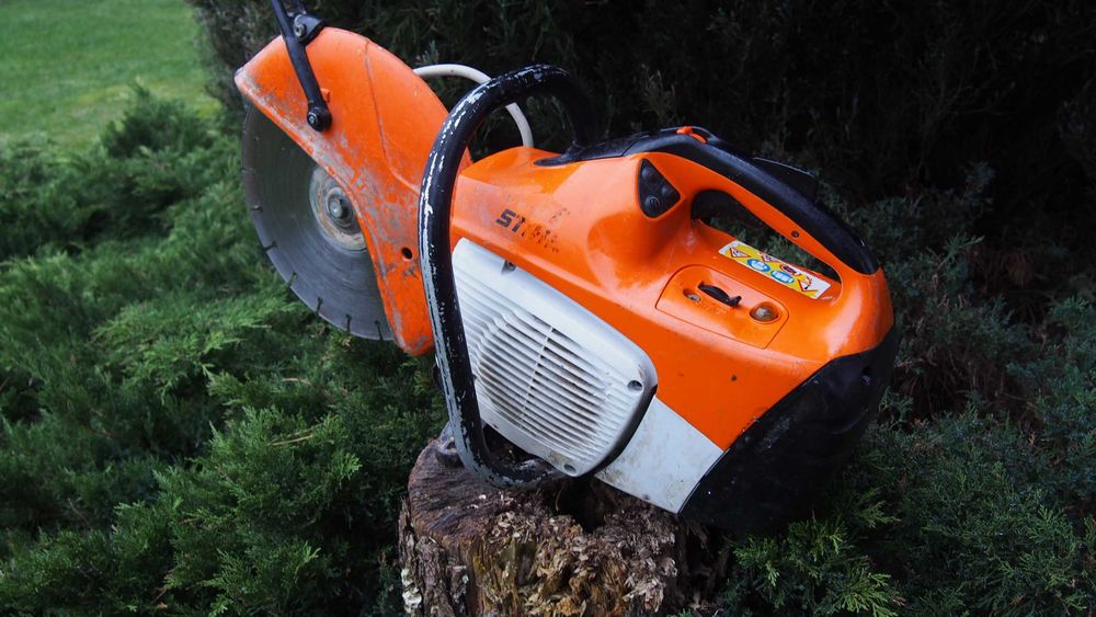 Stihl ts 410 TS410 PILA do Betonu Asfaltu metalu kostki