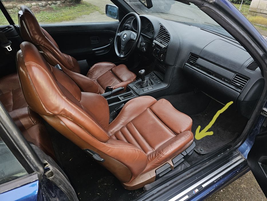 Fotele BMW E36 Vadery