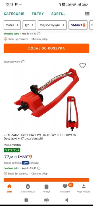 26 sztuk Zraszacz aluminiowy do ogrodu 17 otworów oscylacyjny  Vorsthal