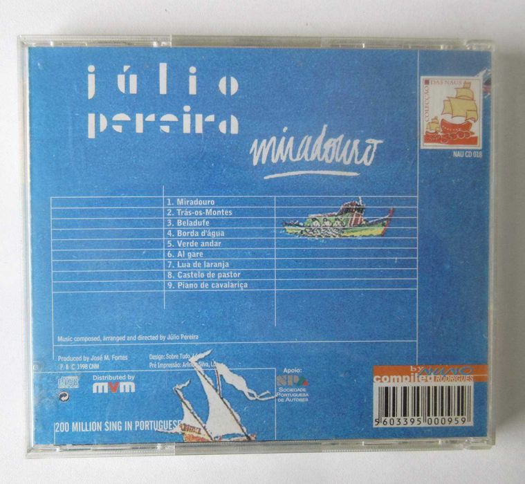 JÚLIO PEREIRA - Miradouro (CD)