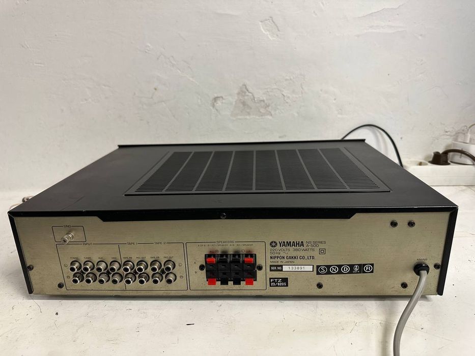Wzmacniacz stereo Yamaha A-500 | 2×70 W | Phono MM/MC | Subsonic | Made in Japan
