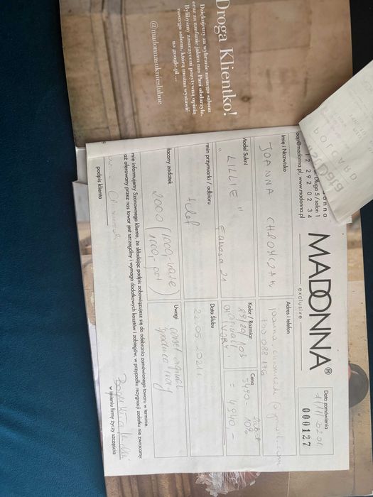 suknia ślubna MADONNA model Lillie kolekcja Famosa 2021