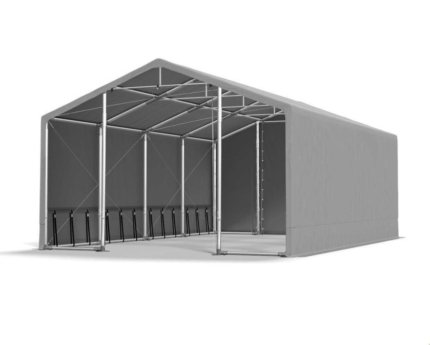 NAMIOT MAGAZYNOWY Namiot Handlowy Namiot Przemysłowy 4x8x3m DAS