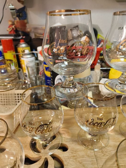 Coca -Cola vintage kieliszki