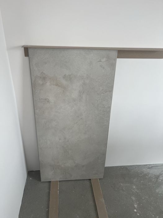 Gres Cemento Light Grey Mat Rectified 59,8x119,8 Senti Ceramica