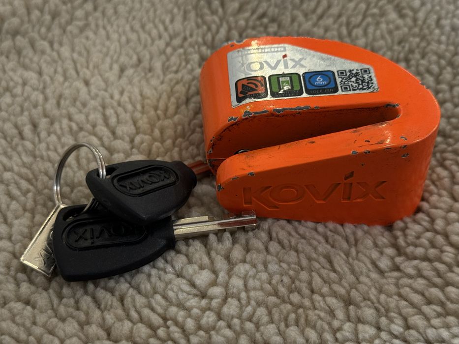 Замок блокування гальмівного диску Kovix