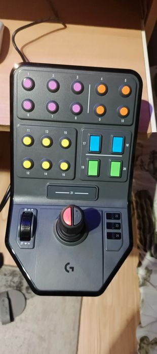 Logitech equipment panel do farming Simulator