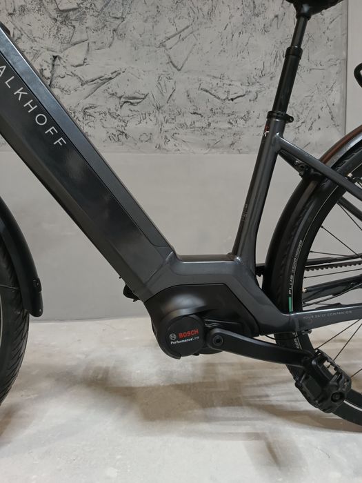 Електровелосипед на ремні Kalkhoff Smart заблокований