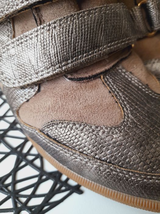 Monnari buty sneakersy sneakers trampki adidasy botki wężowy wzór