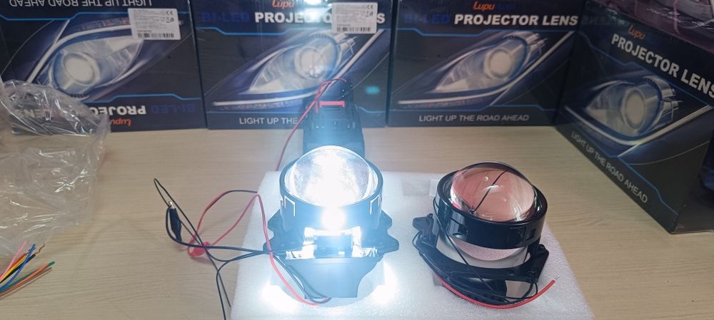 Є опт  Бі-лінзові LED модулі H7/H4 — установка без доробок!